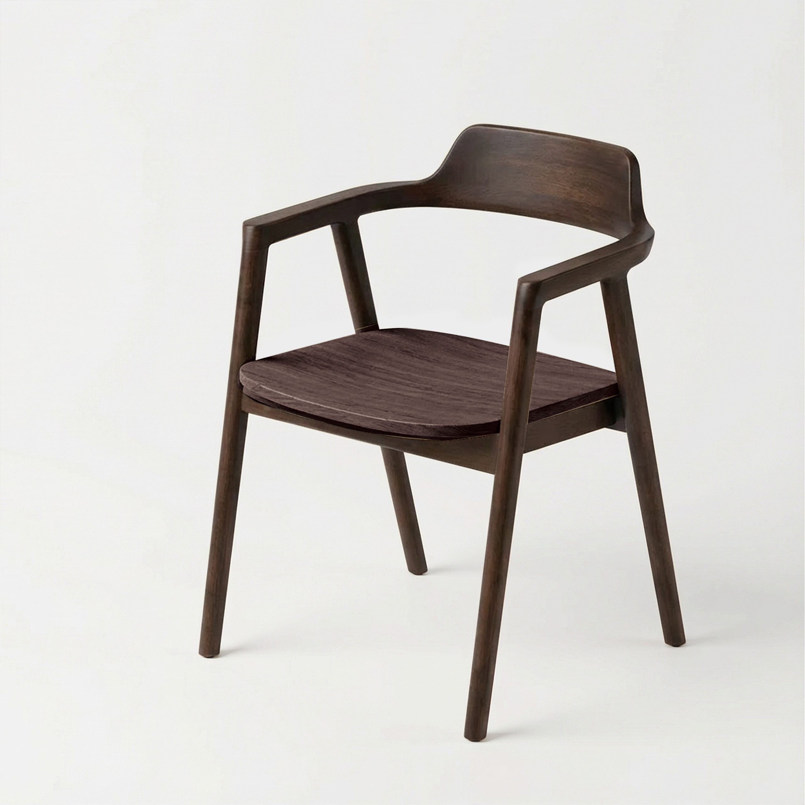 Wood Chair Arm Chair Wood Seat 2nd | HiVE